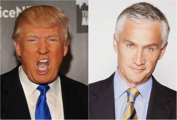 Trump sobre Ramos: 'Lidero las encuestas por dos dígitos'