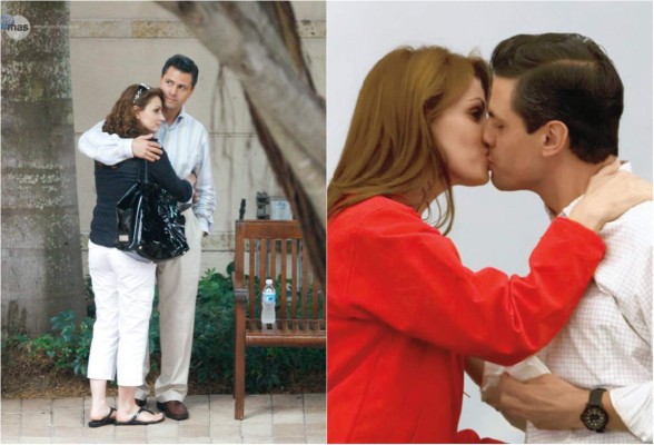 Foto: Captan momento íntimo de Peña Nieto y la 'Gaviota'