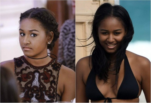 Sasha Obama sorprende al reaparecer en bikini en Miami