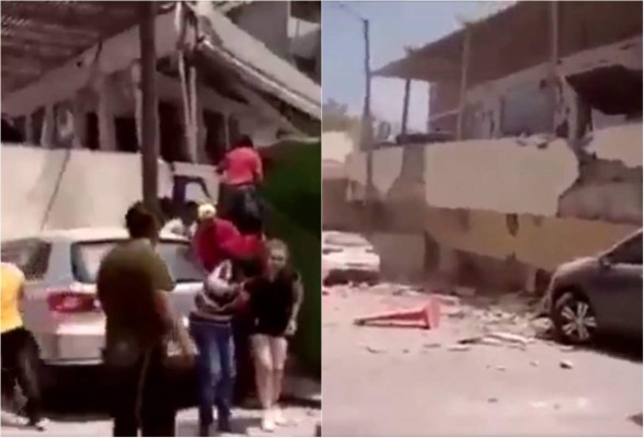 Video: Así fue el pánico que se vivió en la escuela Rébsamen tras terremoto