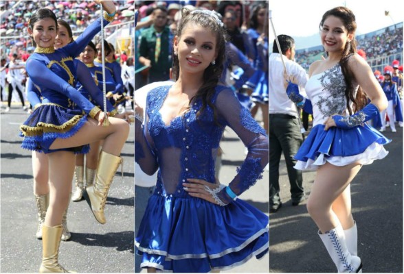 Las 20 palillonas más lindas de los desfiles de Honduras