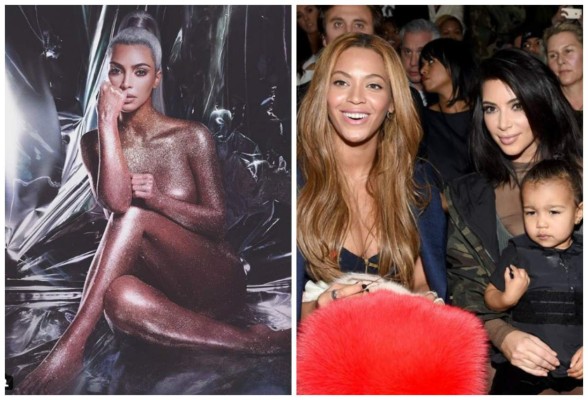 Kim Kardashian es atacada por imitar a Beyoncé