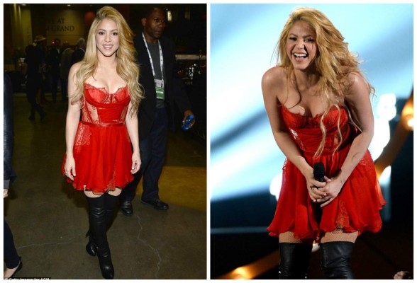 Shakira brilla en premios de la Academia de Música Country &nbsp;&nbsp;