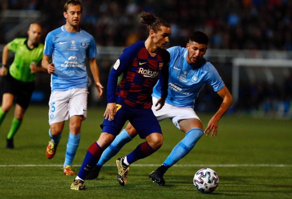 Copa del Rey: Griezmann rescata al Barcelona y le da clasificación a octavos