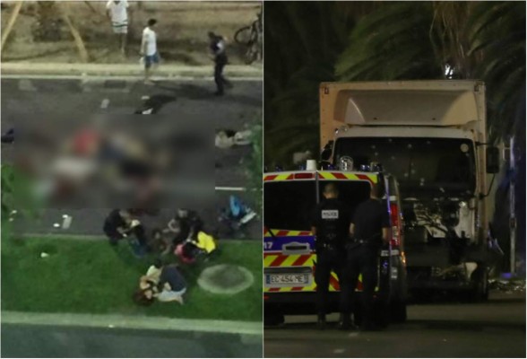 Atentado en Francia: Un camión embiste una multitud