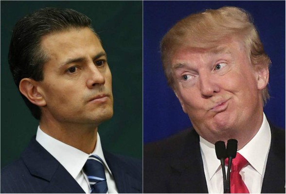 Gobierno de Peña responde a Trump por factura del muro