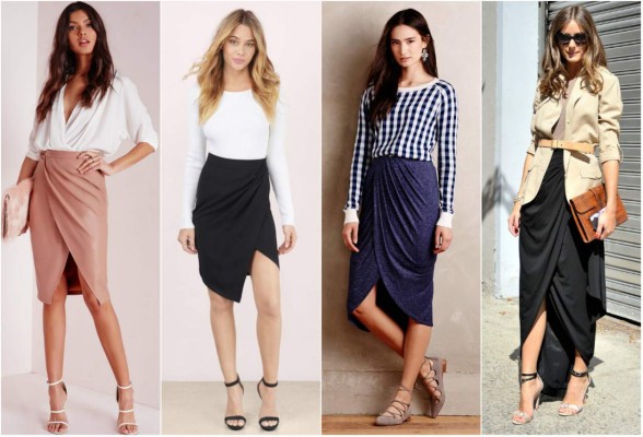 Falda drapeada, la tendencia que cautiva esta temporada