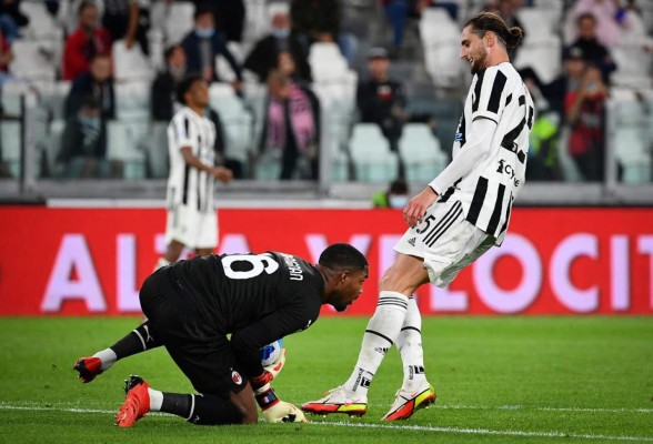 Serie A: La Juventus sufre amargo empate ante Milan y queda en zona de descenso