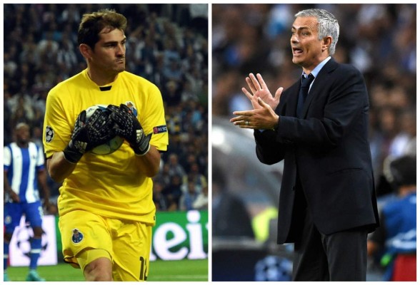 Casillas y Mourinho sí se saludaron tras el Porto-Chelsea