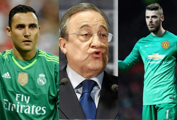 Florentino aún no confía en Keylor y quiere a David de Gea