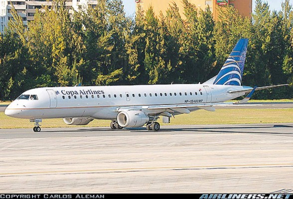 Copa recibe nueva aeronave Embraer 190
