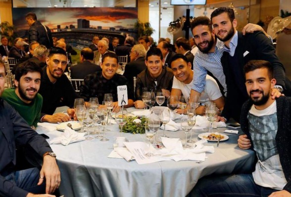 Real Madrid celebra un gran año con la tradicional cena navideña
