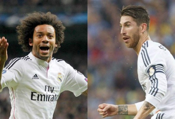 Marcelo y Sergio Ramos, bajas ante el Shakhtar