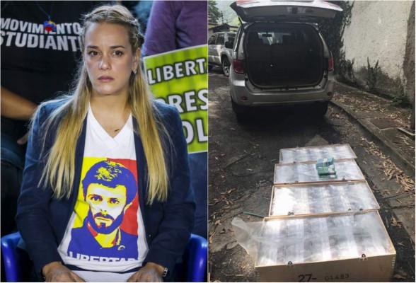 Venezuela: Confiscan $61,000 encontrados en auto de Lilian Tintori