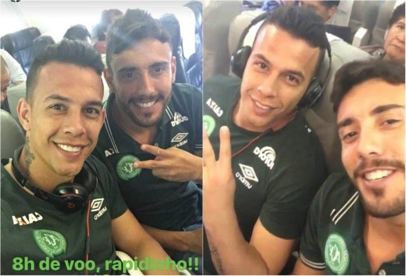 El último video del Chapecoense antes que se estrellara el avión