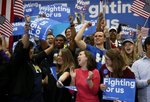 Proyecciones dan victoria a Hillary en Carolina del Sur