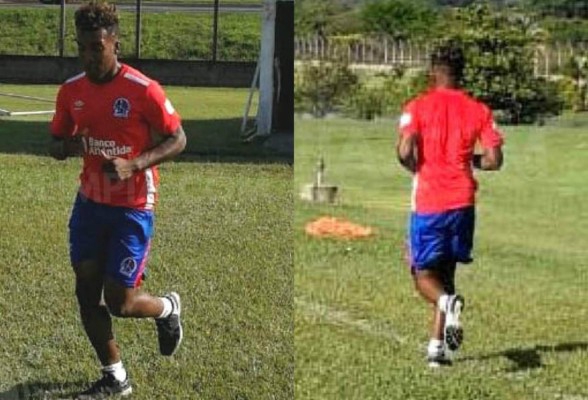 John Paul Suazo se integra a la pretemporada de Olimpia