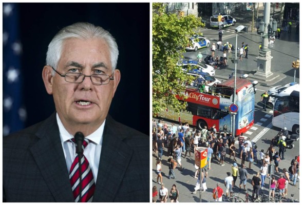 EUA ofrece ayuda a España tras atentado en Barcelona