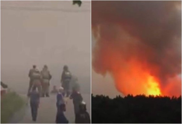 Radiactividad superó 16 veces el nivel habitual tras explosión en base rusa