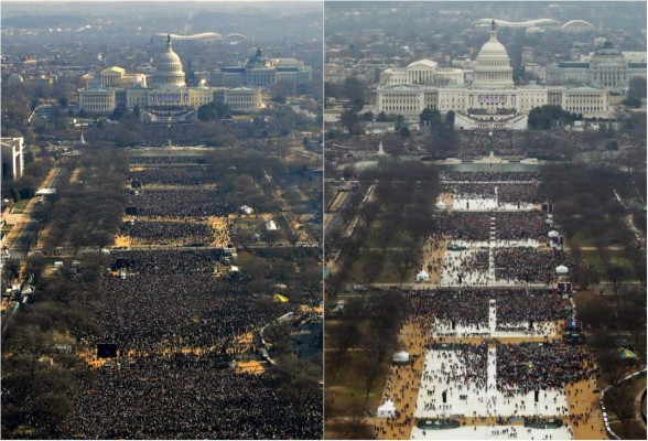 Las fotos por las que Donald Trump estalló contra los periodistas