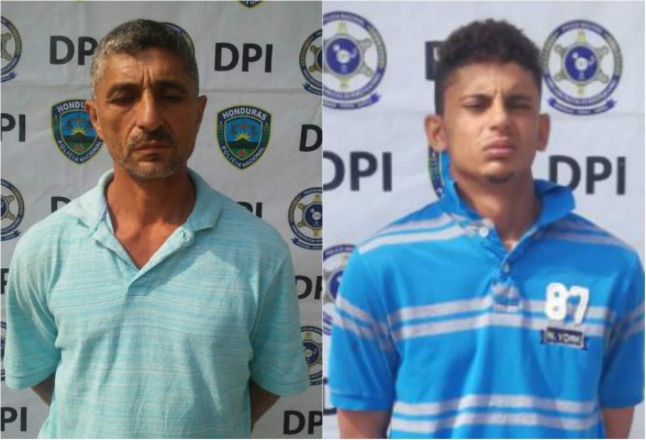 Por sendos delitos capturan a dos personas en Choloma