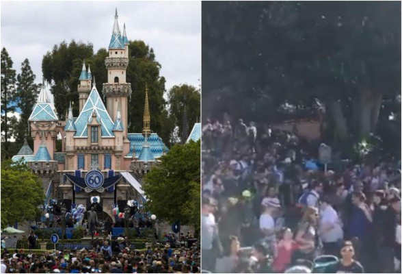 Apagón en Disneyland dejó decenas de personas atrapadas en los juegos