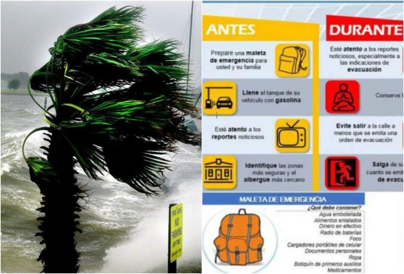 Recomendaciones ante la amenaza del huracán Irma