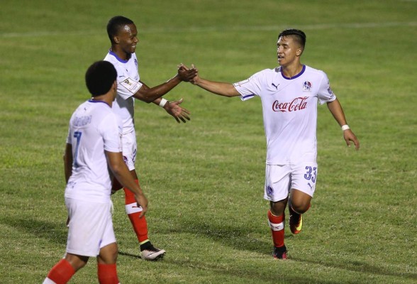 Olimpia se dio un festín ante el Police United en la Concachampions