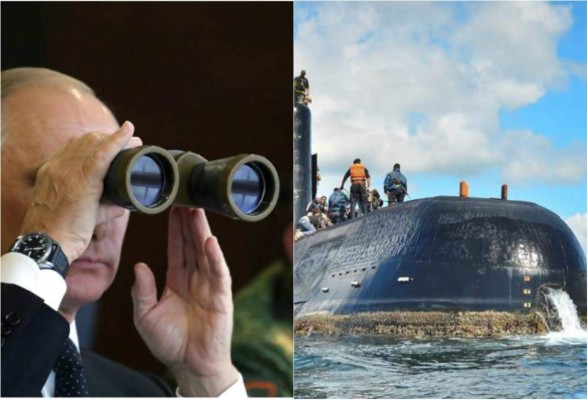 Rusia envía un buque para ayudar a buscar el submarino desaparecido