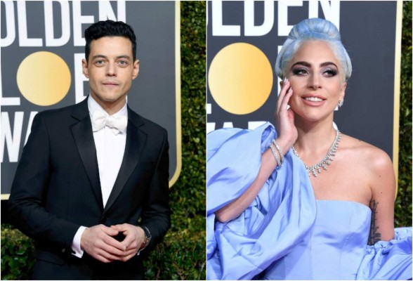 Golden Globe: El video de Rami Malek con Lady Gaga que es euforia en Twitter