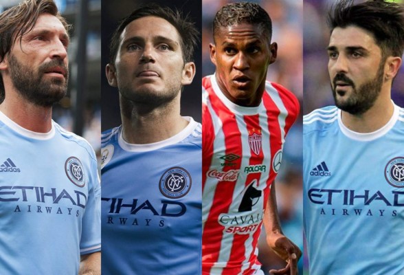 El Necaxa de Beckeles se enfrentará a Pirlo, Lampard y Villa