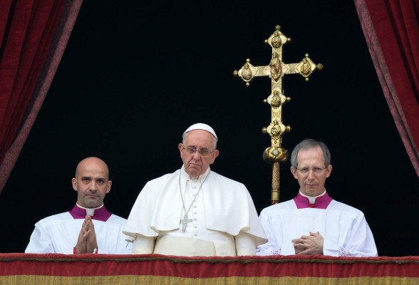 Un papa Francisco triste dio su mensaje este 25 de diciembre muy acongojado.