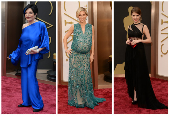 Las peor vestidas de los Oscar 2014