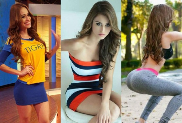 La presentadora y aficionada de los Tigres que sube la temperatura