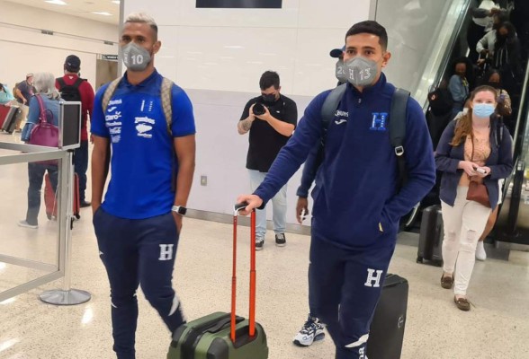 Selección de Honduras se instala motivada en Houston de cara a la Copa Oro