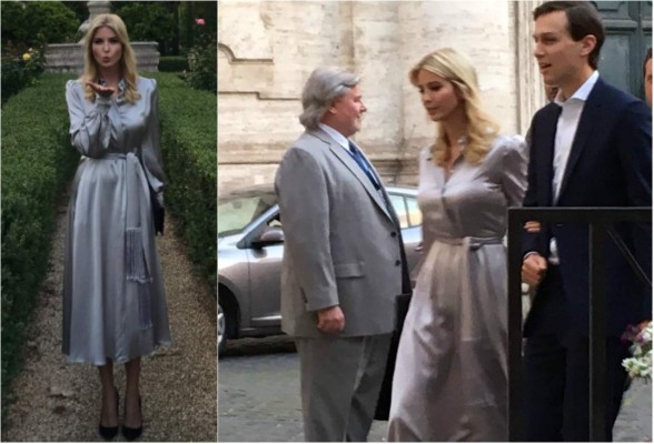 La romántica cena de Ivanka Trump y su esposo en Roma