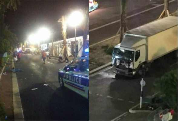 Atentado en Francia: Un camión embiste una multitud