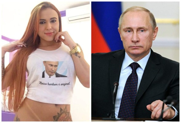 Miss Bumbum manda mensaje a Vladimir Puttin