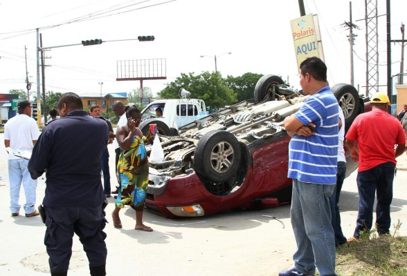 Irrespeto de sampedranos a señales causa mayoría de accidentes