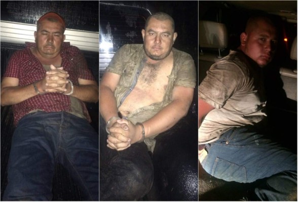 Capturan a tres guatemaltecos sospechosos de tráfico de drogas