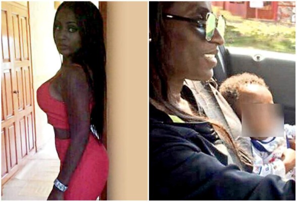 Modelo haitiana es capturada por querer comprar a un bebé