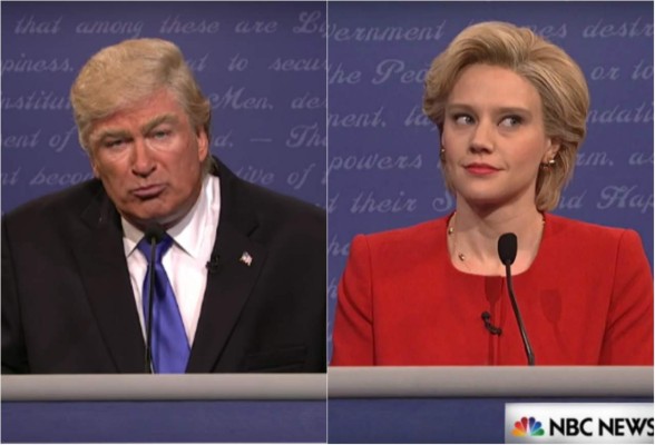 Así se burlan del debate entre Clinton y Trump en EUA