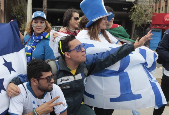 'Hoy les metemos 3-0', advierten hinchas catrachos a los franceses