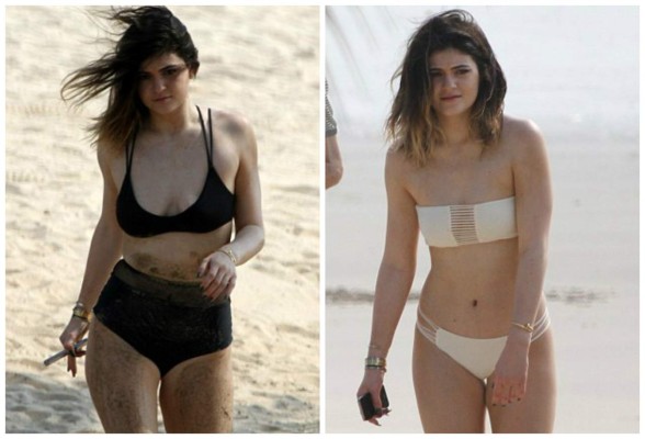 Kim Kardashian luce su bikini con orgullo