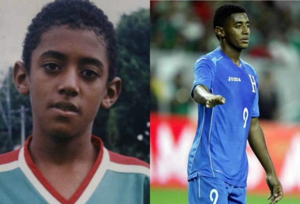 Los futbolistas cuando eran niños