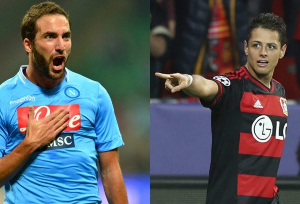 Colocan a Higuaín y 'Chicharito' en el Chelsea