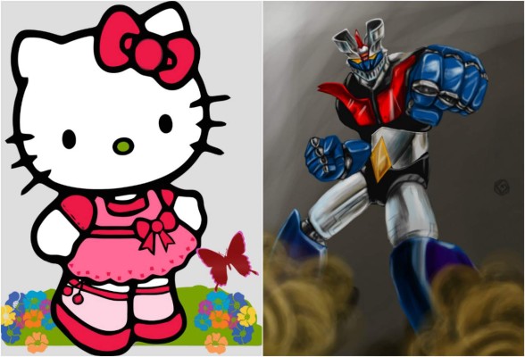 Hello Kitty y Mazinger Z se unen