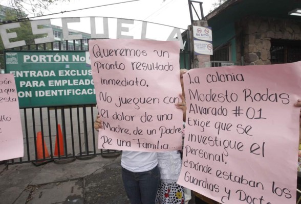 Protestan por la bebé que se robaron en hospital Escuela