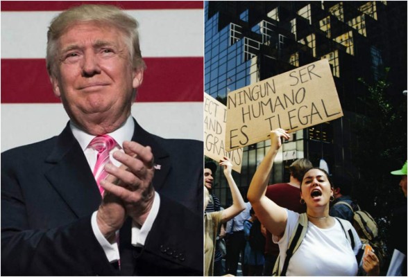 Grupos conservadores felicitan a Trump por eliminar el DACA