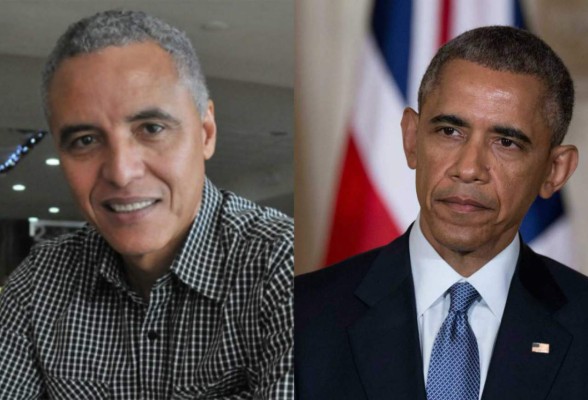 Alexis Mendoza fue confundido con Obama en Honduras